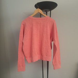 J. Crew Coral Sweatshirt L